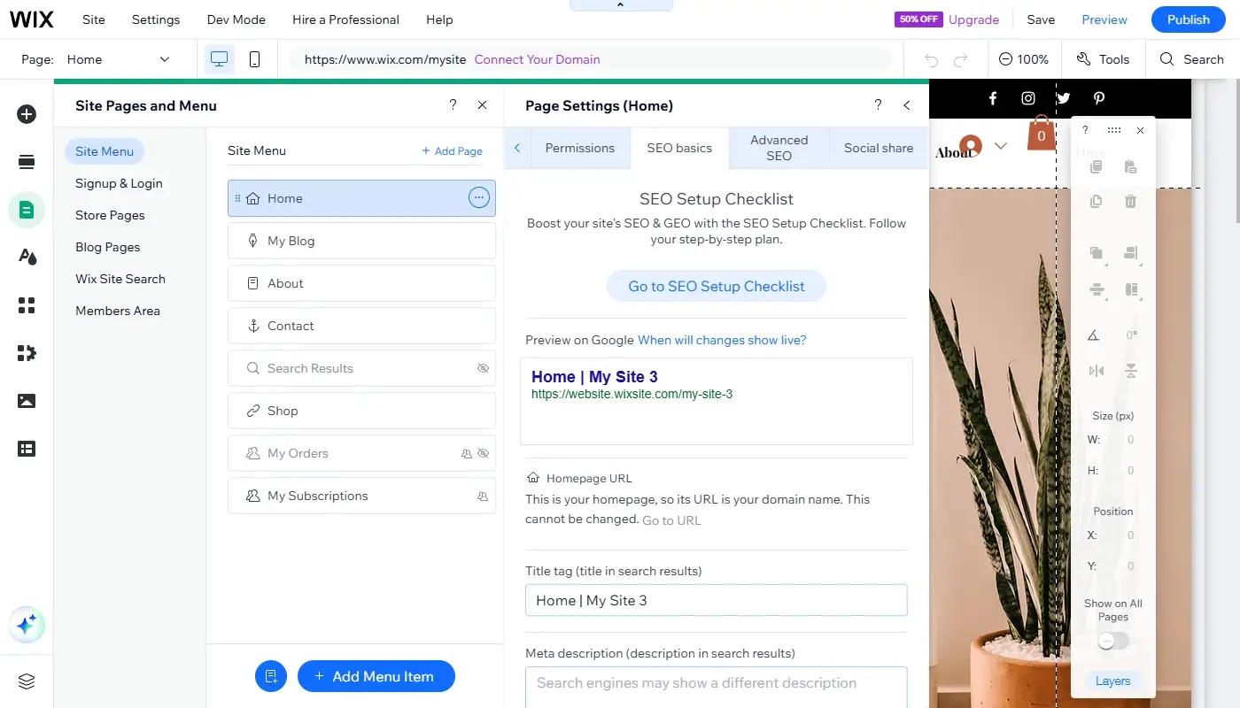 Comprehensive Wix Review: Full Overview of Its Features and Advantages wix seo